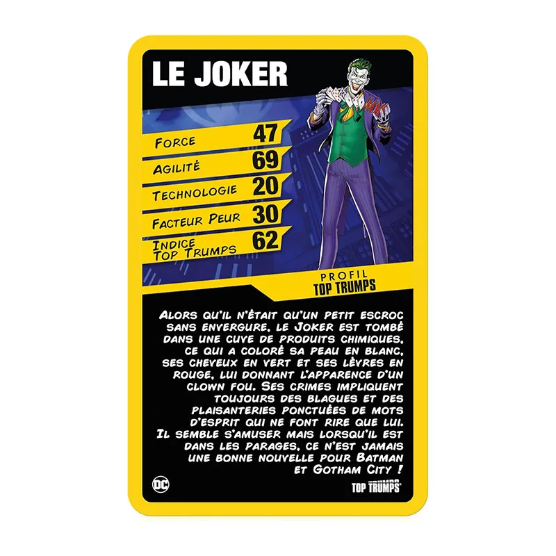 Jeu de cartes Top Trumps Batman - 6+-3