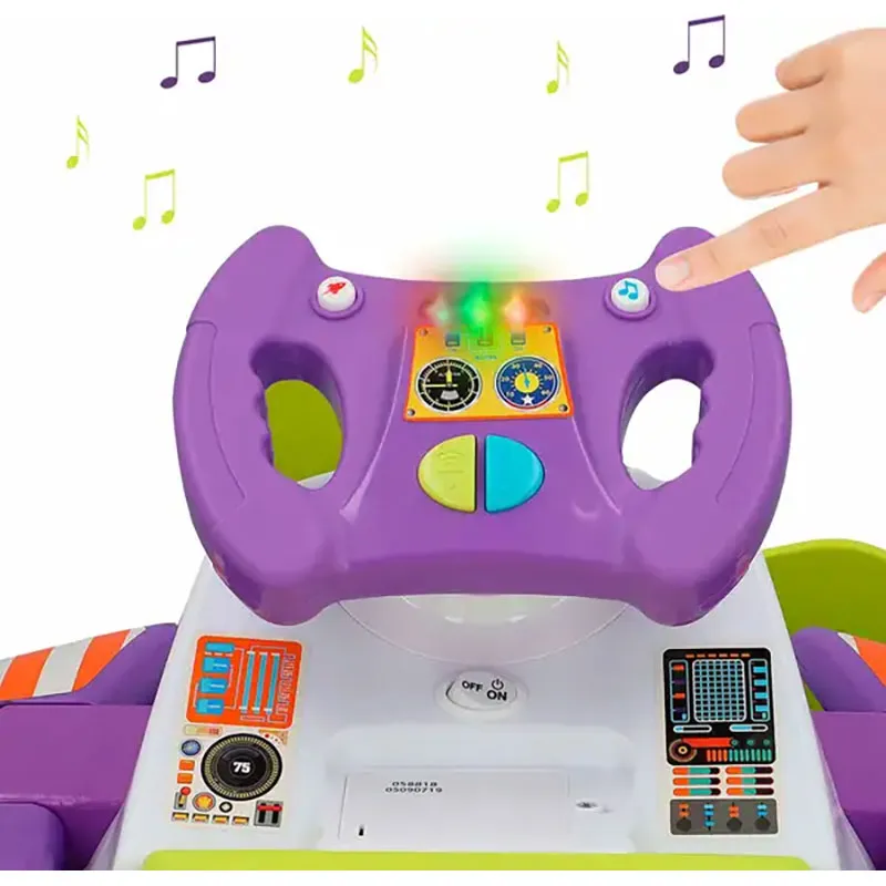 Trotteur Avion électrique 6V Toy Story - 18m+-2