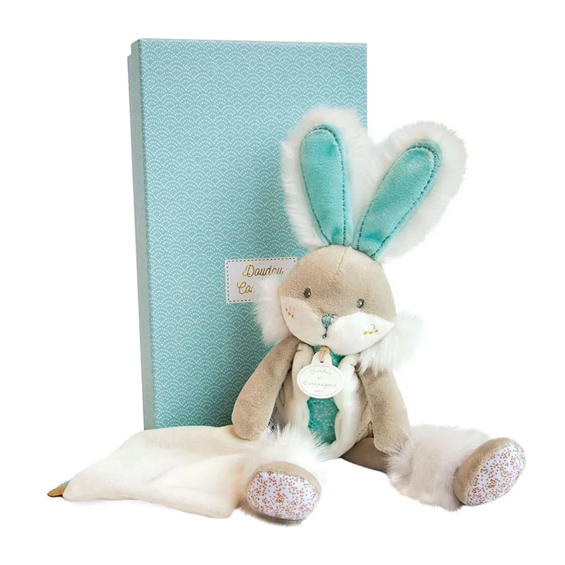Doudou pantin amande Lapin de sucre - 29cm-0