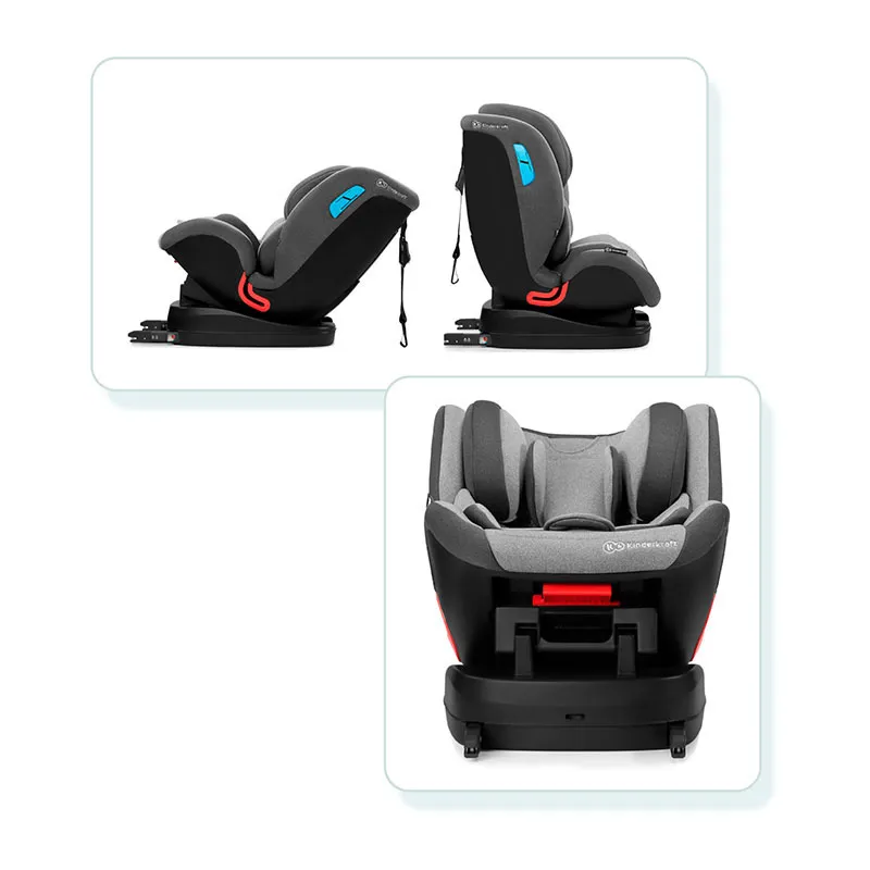 Siège-auto Vado ISOFIX Gr.0+/1/2 - Rouge-5