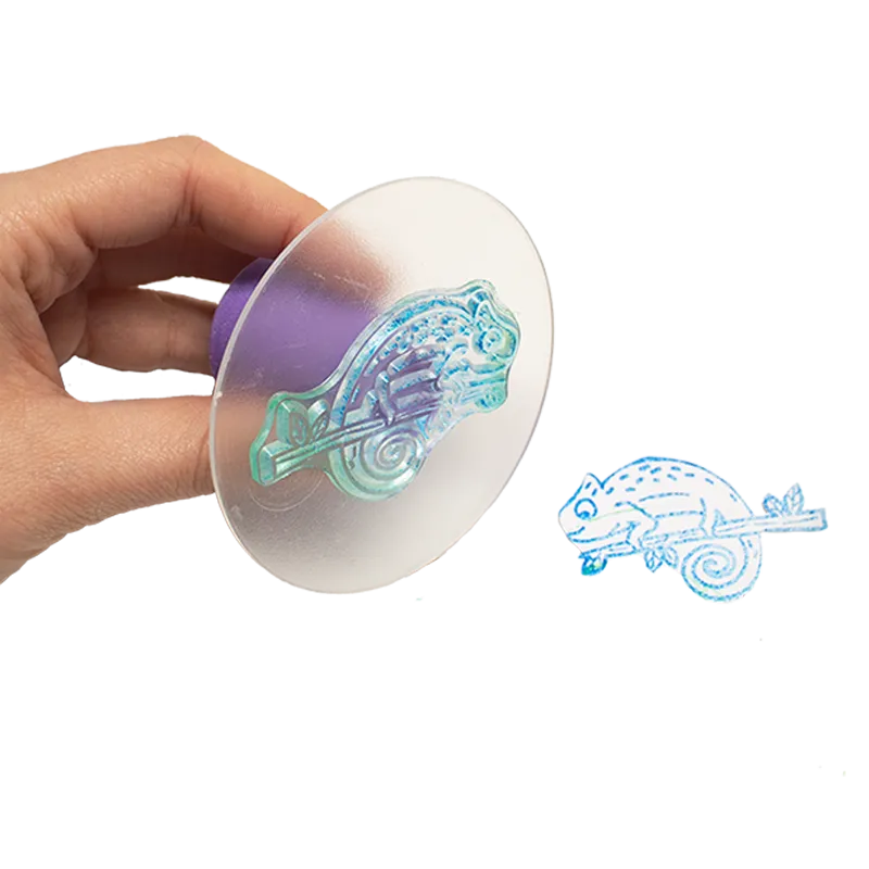 Supports pour tampons transparents 7cm 3pcs - 3+-2