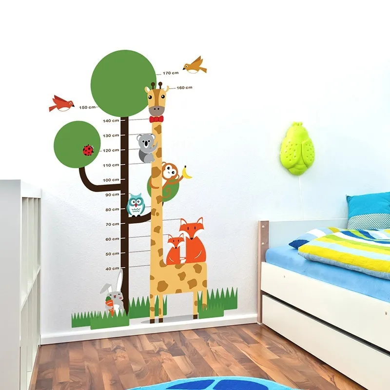 Stickers Toise - Animaux rigolos-1