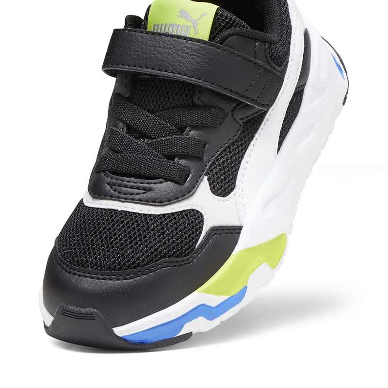 Baskets Garçon Trinity Puma - Noir/Blanc/Bleu/Vert-5