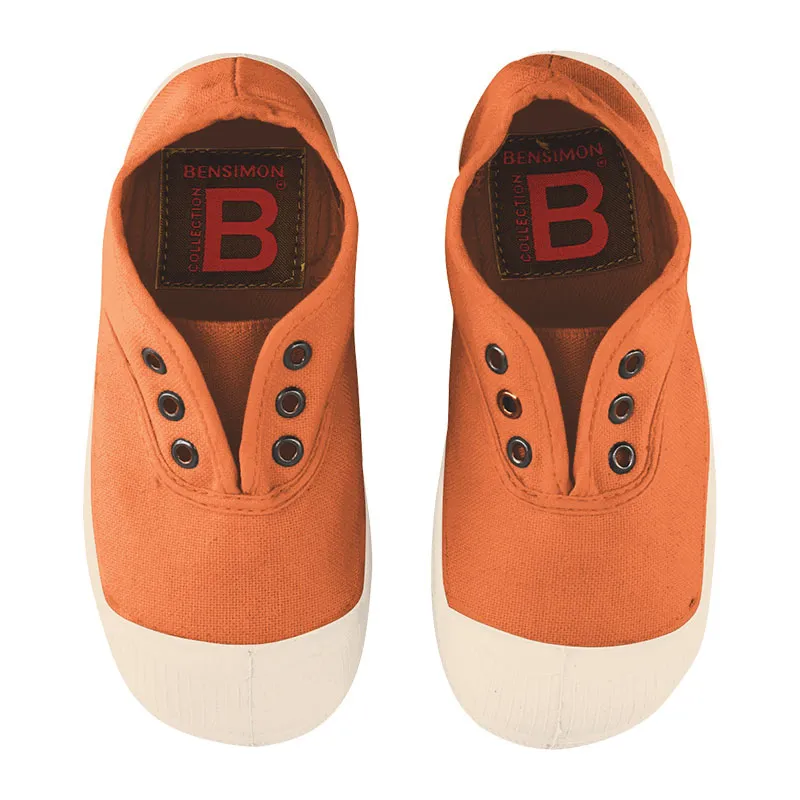 Tennis sans lacets Elly Enfant - Corail-0