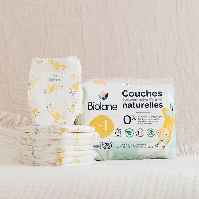 Couches Éco Single T.1/2-5kg - 3x28-3