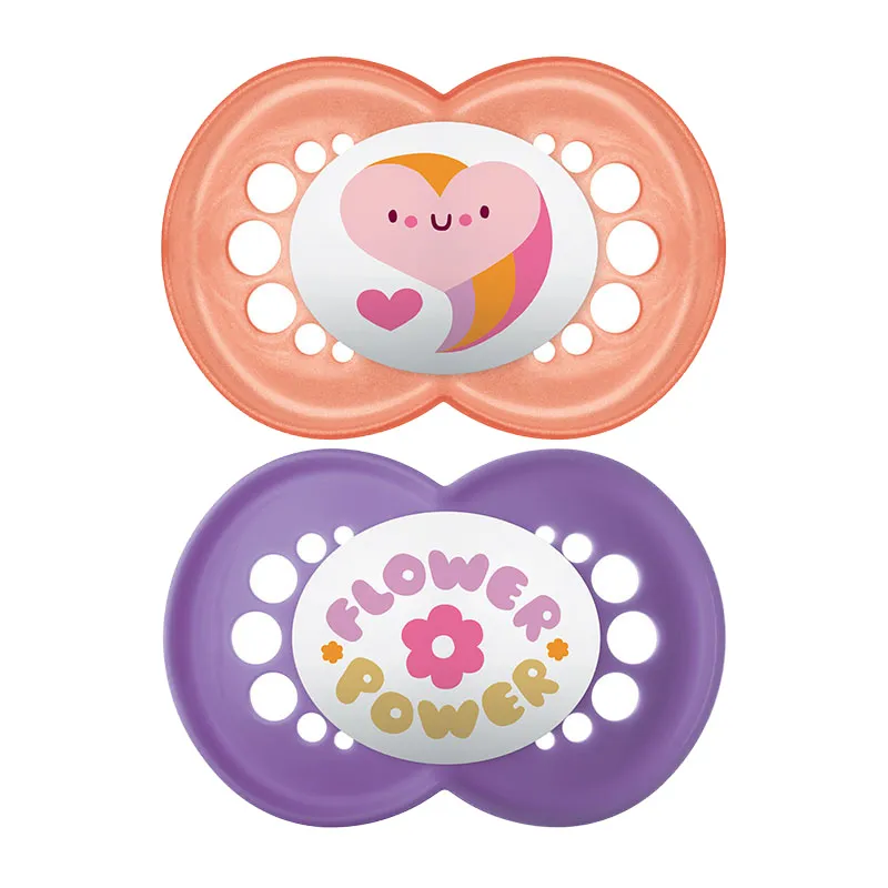 2 Sucettes Original Décor + Boite - 18m+-0