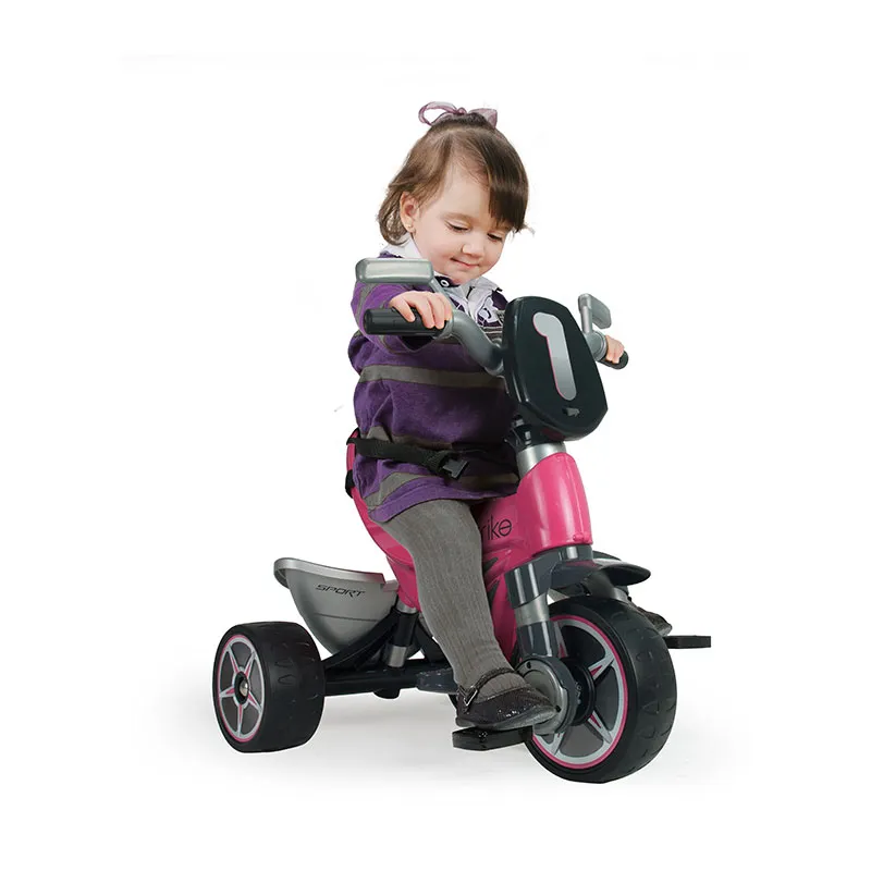 Tricycle évolutif Body Sport Rose - 10m+-3