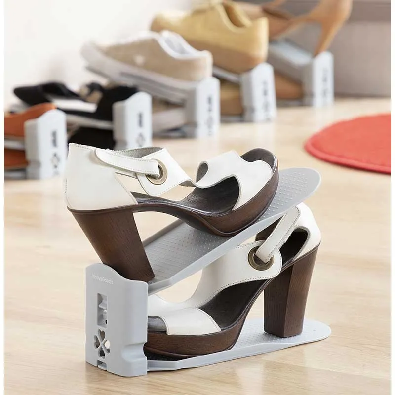 Range-chaussures réglable 6 paires - 10x10x26cm-5