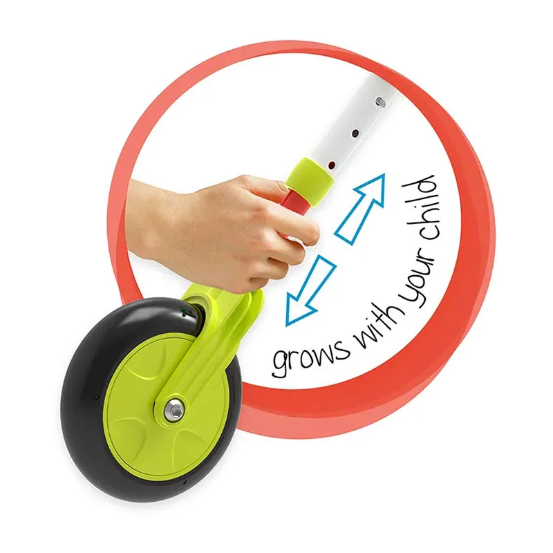 Tricycle Scuttlebug Luciole Jaune/Vert - 12m+-14