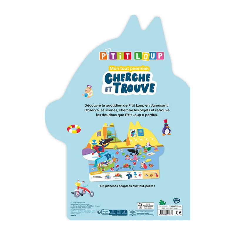 P'tit Loup Mon tout premier cherche & trouve - 0m+-3
