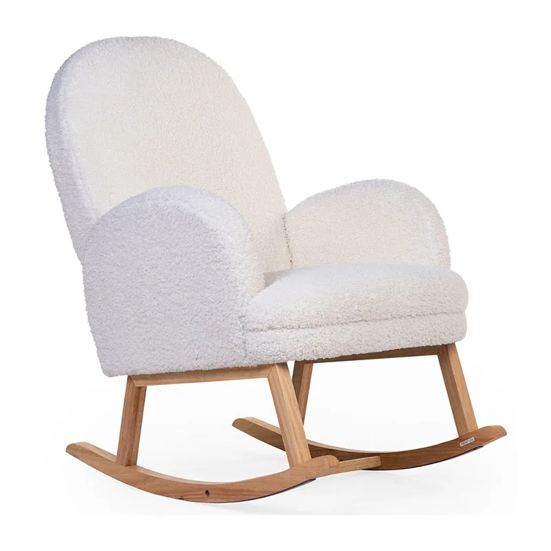Fauteuil à bascule pour enfant - Teddy brun-1