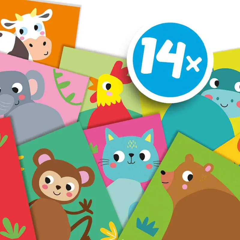 My first Coller des queues d'animaux 29pcs - 12m+-3