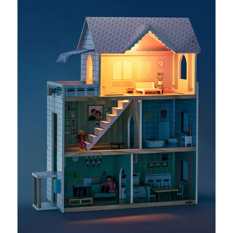 Maison de poupée Molly - 36m+-2