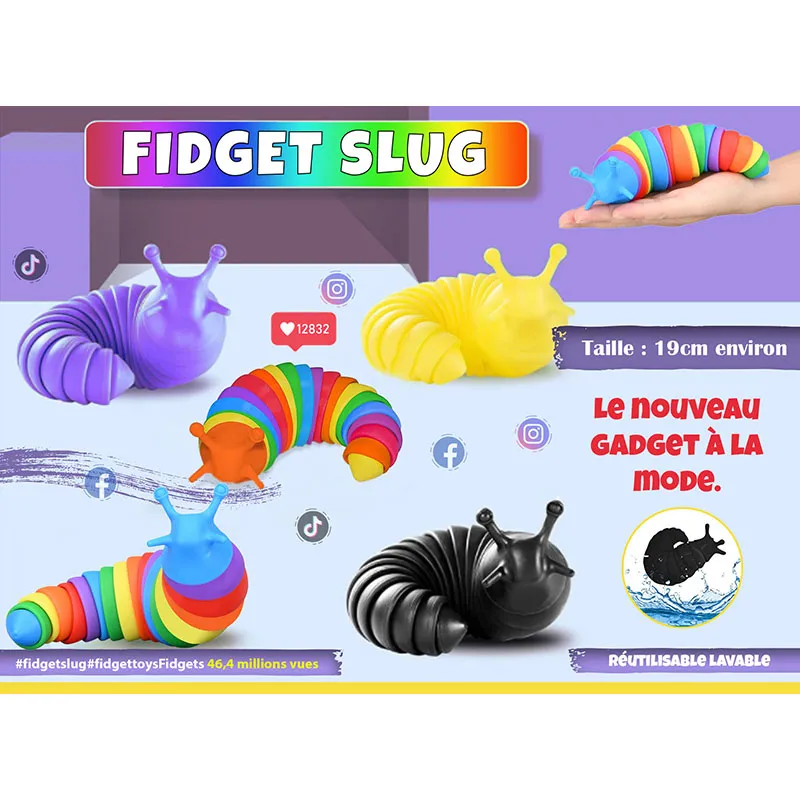 Limace Finger Slug - 36m+-3