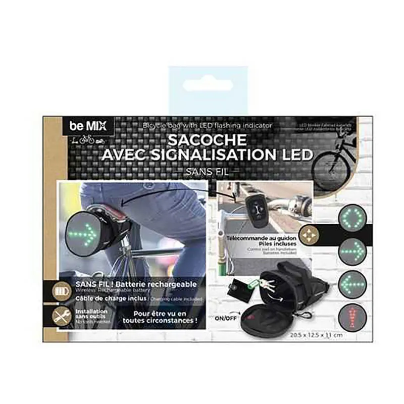 Gilet clignotant led sans fil - 20,5x11x12,4cm-4