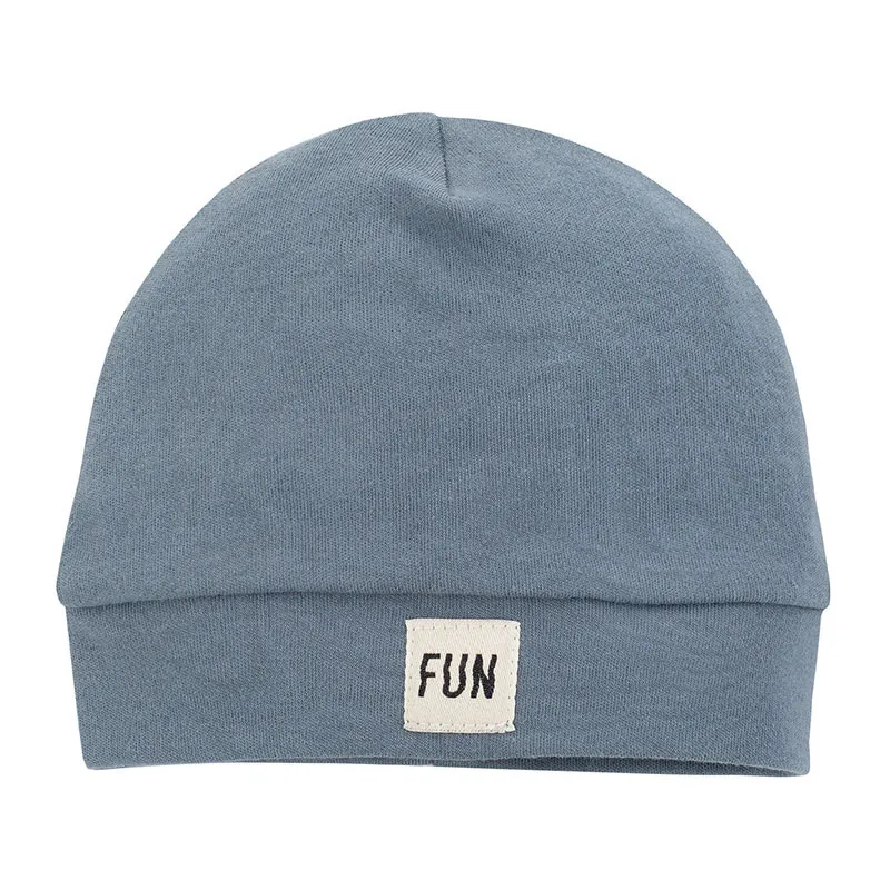 Bonnet élastique Fun time - Bleu-0