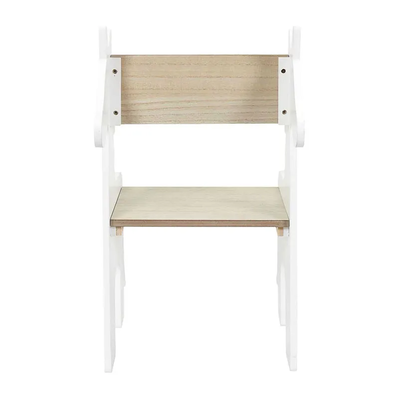 Chaise enfant Licorne Bois/Blanc - 33x60x41cm-4