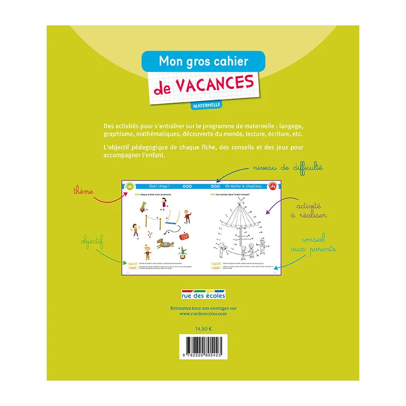 Mon gros cahier de vacances Maternelle - 24m+-1
