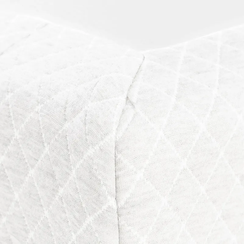 Sommier tapissier ressorts ensachés Confort + Blanc-6