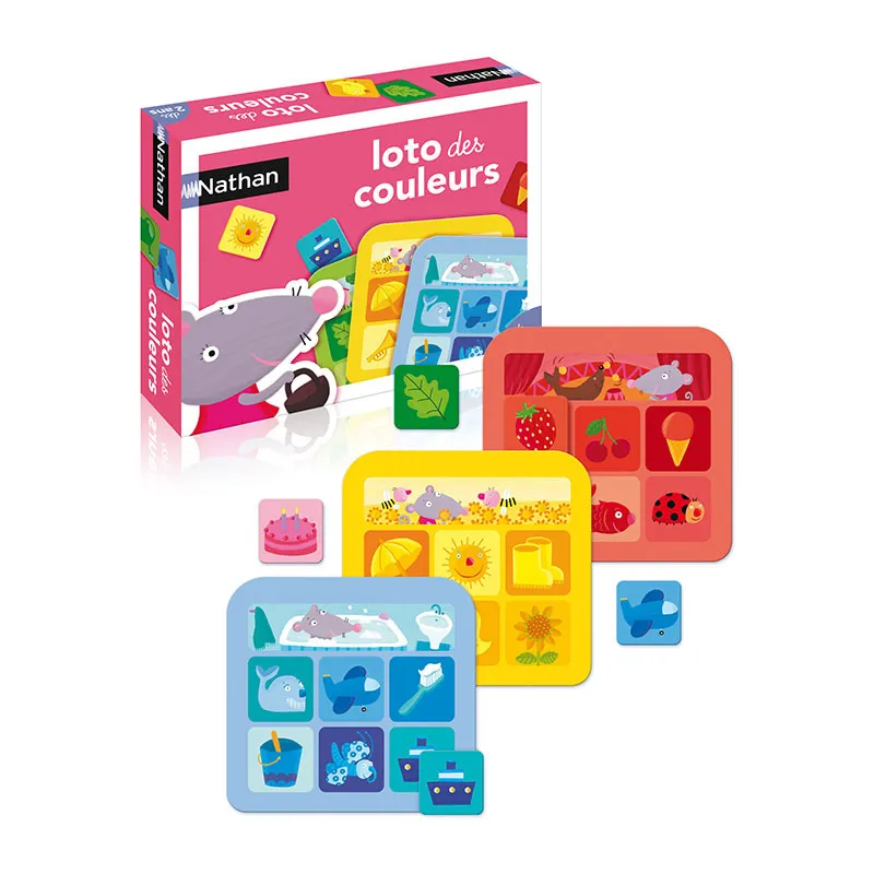 Loto des couleurs 30pcs - 24m+-1