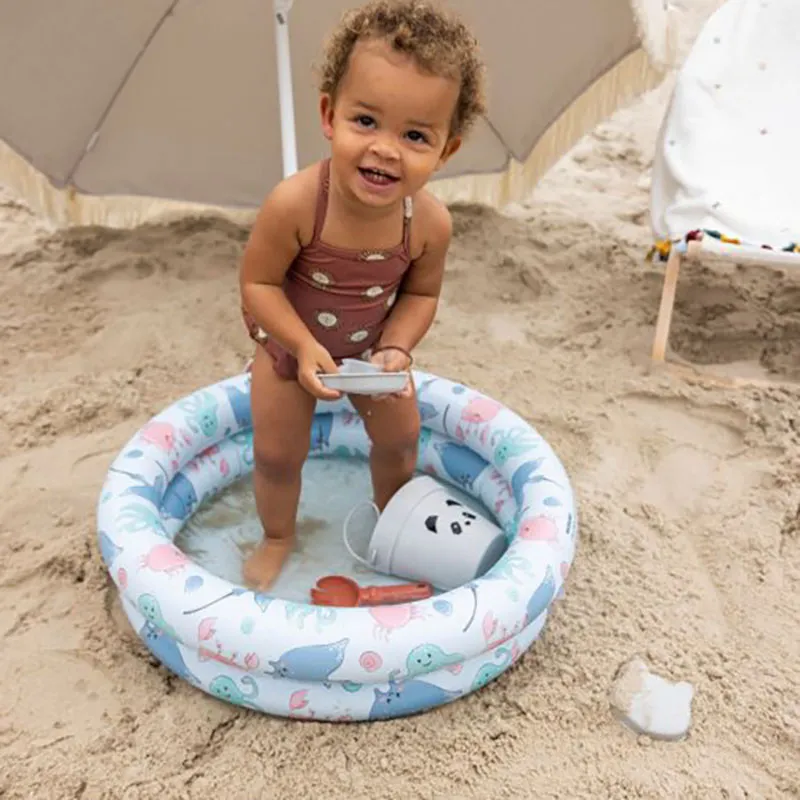 Piscine gonflable Bébé Animaux de la mer Ø60cm - 0m+-3