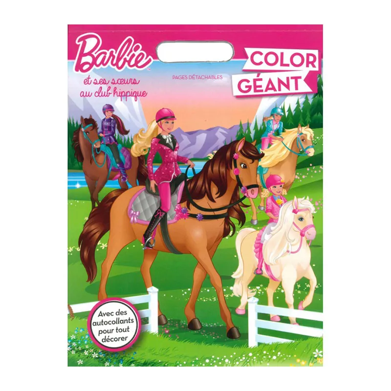 Livre puzzles + Bloc Géant + Animaux cartonné Barbie - 3+-3
