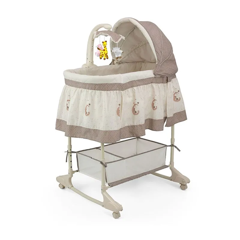Berceau 4en1 avec télécommande Sweet Melody Lune - 0m+-0