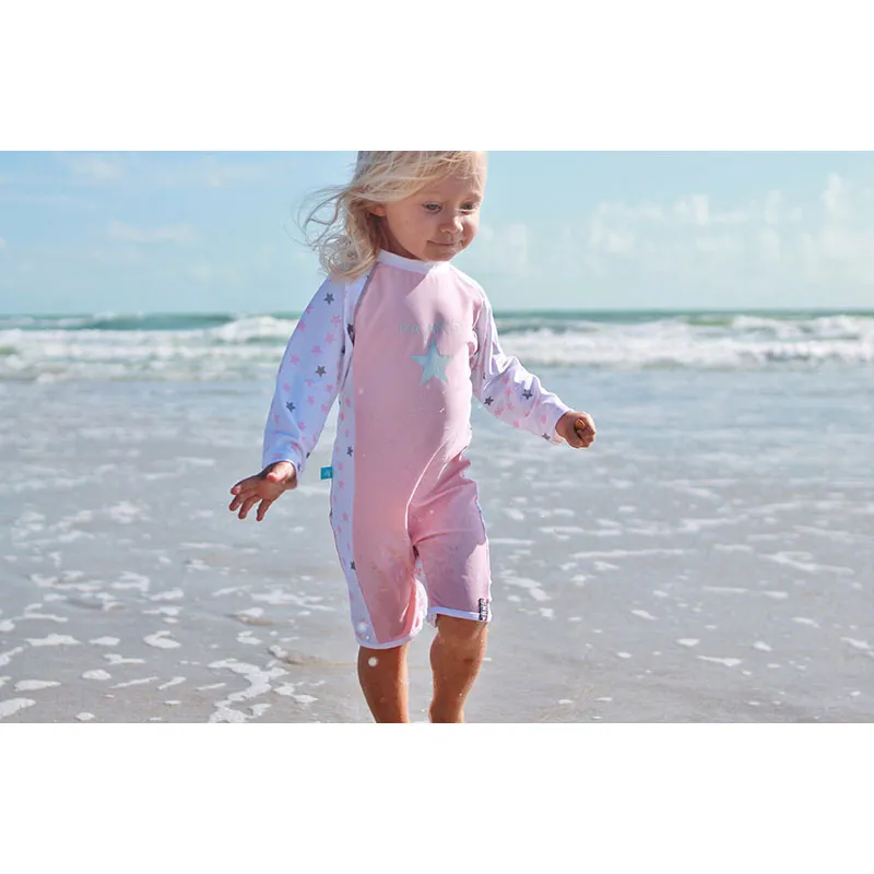Combi M3/4 Anti-UV Rose - Ma Petite Etoile - ELLY LA FRIPOUILLE-2