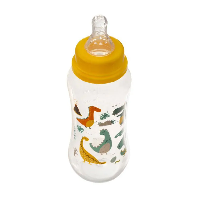 Biberon 250 ml Dinosaure Jaune - 0m+-1