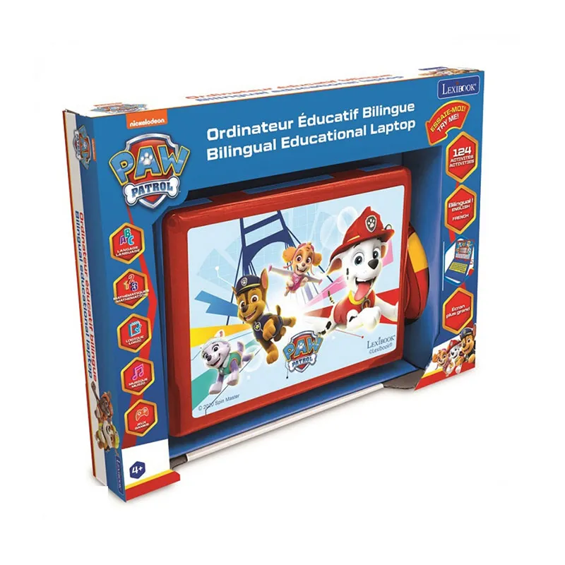 Ordinateur éducatif bilingue Pat'Patrouille - 4+-7