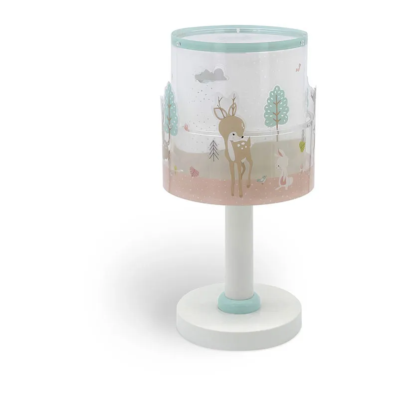 Lampe de chevet Cerf Amoureux - 15x15x30cm-0