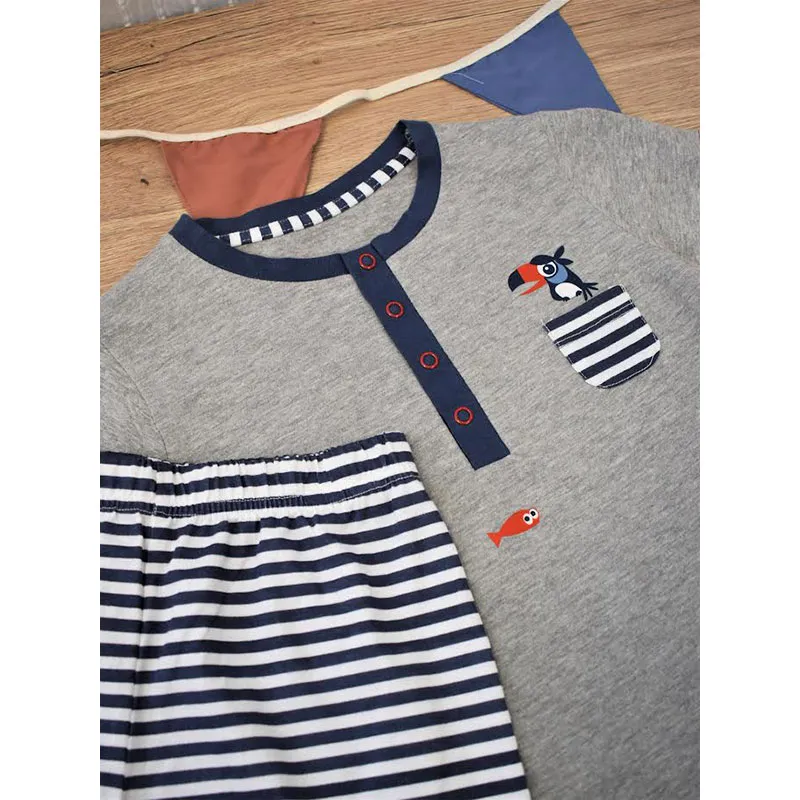Pyjama Moussaillon - Gris-1