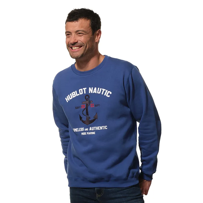 Sweat Col rond avec animation Homme - Bugatti-3