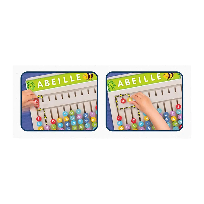 Jeu création de mots Montessori - 36m+-3