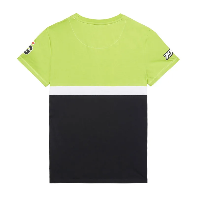 T-shirt MC Garçon Racing - Vert/Noir-1