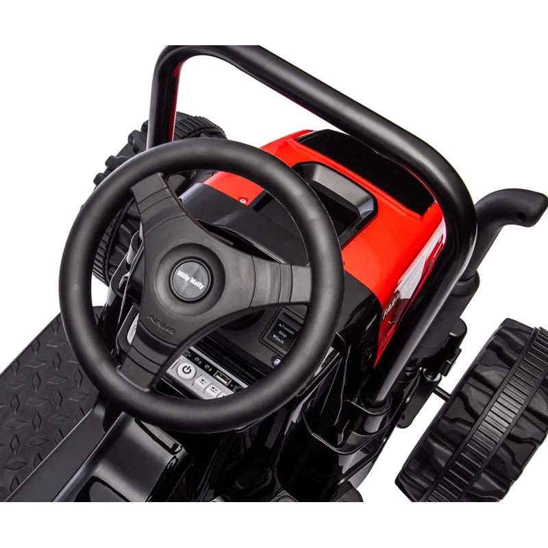 Tracteur à batterie avec remorque Farmer Rouge - 36m+-9