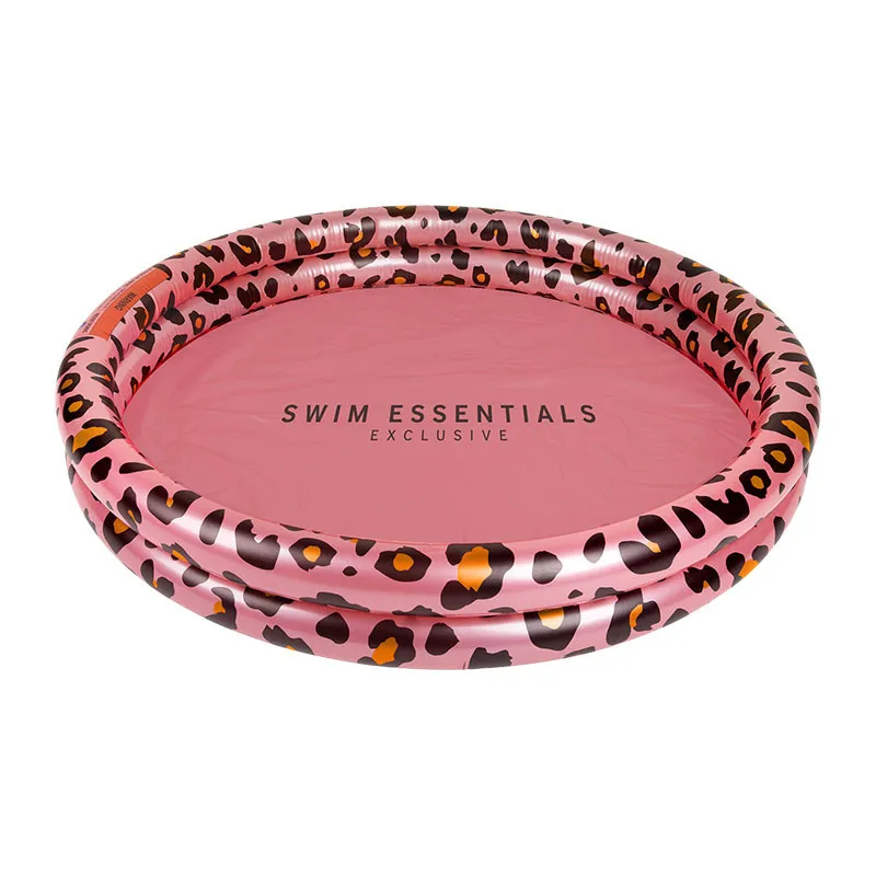 Piscine gonflable Bébé Léopard Rose Gold Ø100cm - 1+-1