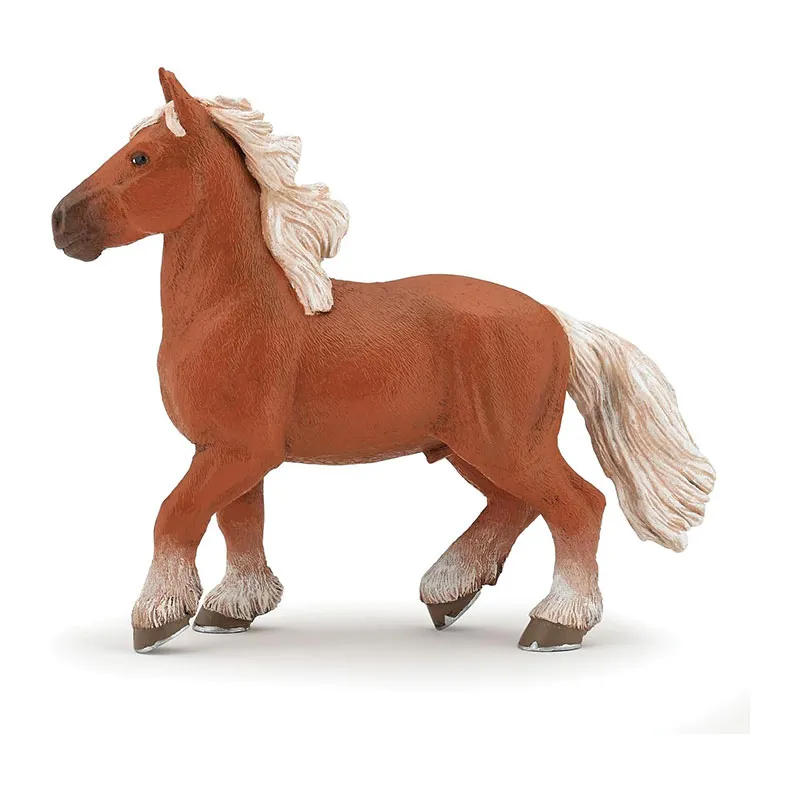 Cheval comtois  - 15x4x13 cm-0