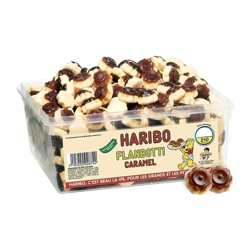 Haribo Tubo Flambotti caramel - 210pcs-0