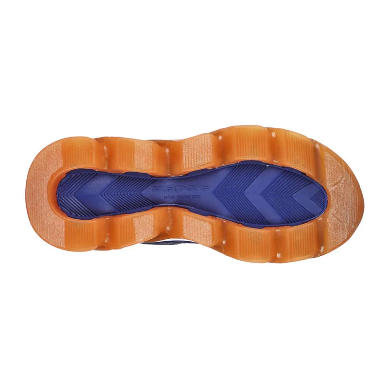 Baskets lumineuses S Lights Mega Surge - Bleu/Orange-6