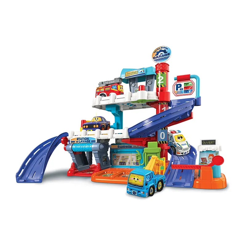 Tut Tut Bolides Maxi Garage interactif + Elie Roi du Rallye - 24m+-2