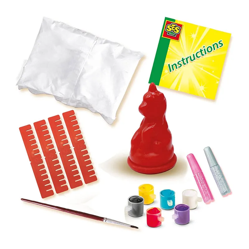 Kit créatif Moulage et peinture Licorne - 36m+-5