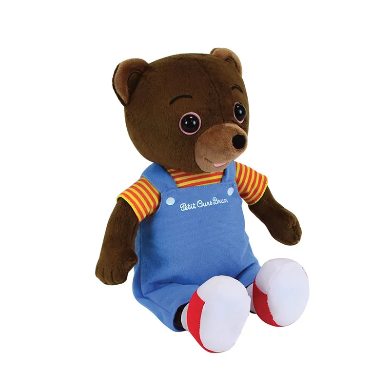 Peluche 32cm Petit Ours Brun - 12m+-1