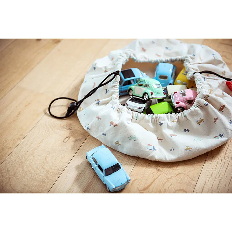 Mini Sac à jouets Voitures - ø40cm-7