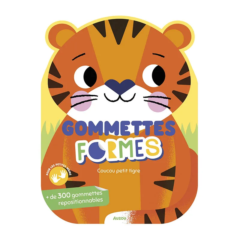 Gommettes formes Coucou Petit tigre - 36m+-0
