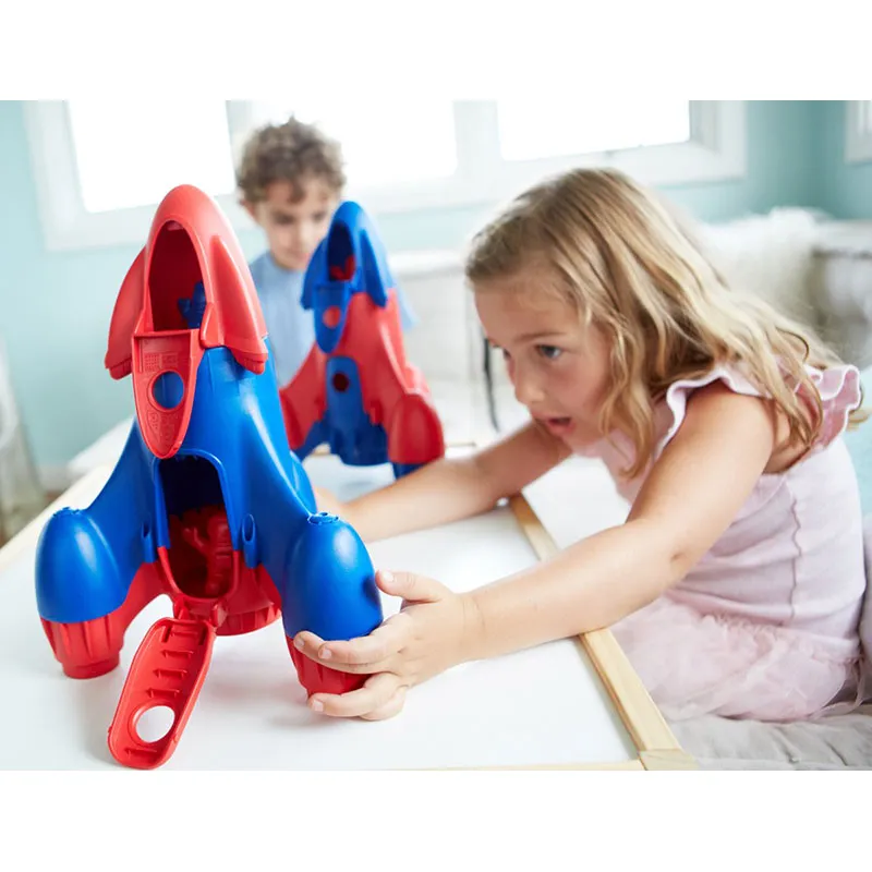 Fusée GreenToys Bleu/Rouge - 24m+-4