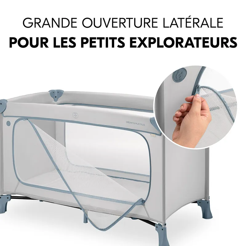 Lit parapluie Dream N Play Plus Dusty Blue - 0m+-6