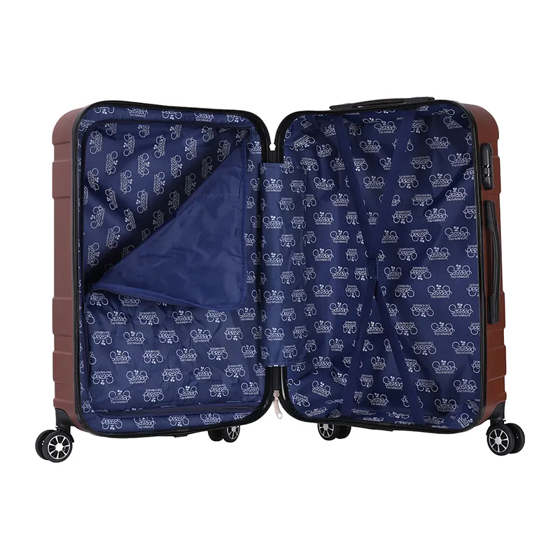 Set de 3 valises Lyra 55/65/75 cm - 43/65/94,5L - Coffee-8