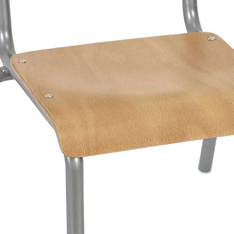 Chaise Écolier enfant Acier/Bois - 34x33x50cm-5