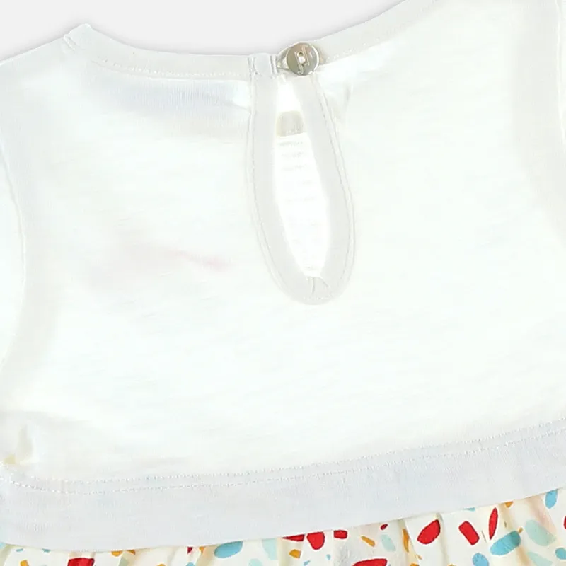 Robe + Legging Cocon - Blanc-5